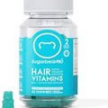 Sugarbear Hair Vitamins Extra Strength Biotin 6000Mcg, Vitamin C, Coconut Oil, B