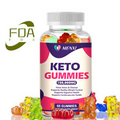 MENZI Keto AVC Slimming Gummies For Fat Burn Weight Loss Detox Keto Diet Pills