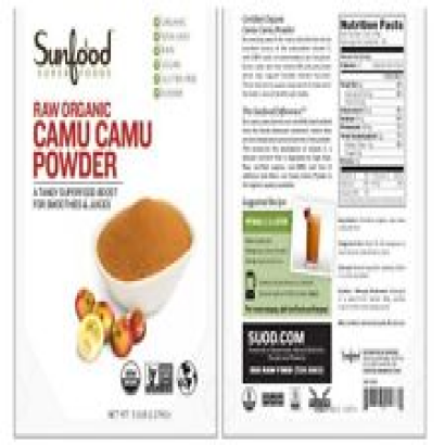 Sunfood Superfoods CAMU CAMU Powder 5lb
