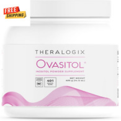 Theralogix Ovasitol Inositol Powder - 90-Day Supply | Myo-Inositol & D-Chiro Ino
