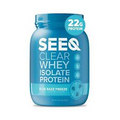 SEEQ Clear Whey Isolate Protein , 22g Protein, Zero Lactose/ Sugar, Keto-Frie...
