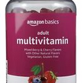 Amazon Basics Adult Gummy Multivitamin Mixed Berry + Cherry 150 Count
