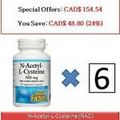 90 V N-Acetyl-L-Cysteine (NAC) 500 mg - Natural Factors