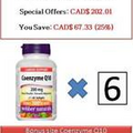 Bonus size 60 S 200 mg Coenzyme Q10 - Webber Naturals