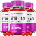 (3 Pack) Nutrizen Keto Acv Gummies - Nutrizen Keto + Acv Gummies For Weight Loss