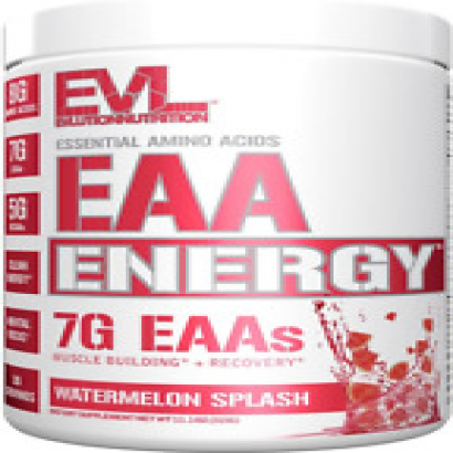 Evlution Nutrition EAA Energy - Pre & Post Workout Powder - Muscle Building & Re