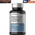 Magnesium Potassium Aspartate Complex | 180 Capsules | Non-GMO | by Horbaach