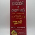 Hierro + ComplejoB: High Absorption Iron & All the Complex B Vitamins for Kids
