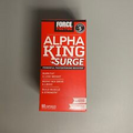 Force Factor Alpha King Surge Testosterone Booster and Fat Burner for Men, 60 Ct