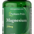 Magnesium 250 mg 200 Caplet, Magnesium 250 mg Best for Muscle Heart Bone Support