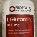 Protocol L-Glutamine 1000mg, Amino Acid, Muscle, Immune, Gut Health 120 Veg Caps