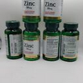 6x Nature's Bounty Zinc 50mg 100ct Dietary Supplement - exp 07/24