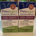 2 PREVAGEN EXTRA STRENGTH IMPROVES MEMORY *60 20Mg CHEWABLES (MIXED BERRY) NEW!