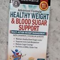 BioSchwartz: Advanced Formula Healthy Weight & Blood Sugar Supp, 60caps Exp 3/24
