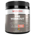 Musashi Pre-workout Protein Powder Tropical Punch for Energy & Performance 225g