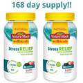 Nature Made Wellblends Stress Relief L-theanine & GABA stress support 168 Gumms
