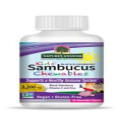 Natures Answer Kids Sambucus Chewables Black Elderberry with Vitamin C and 45