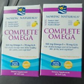 2 Pack, Nordic Naturals Complete Omega, 565MG, 60ct, Each. Exp 2025+