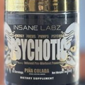 Insane Labz PSYCH-O-TIC GOLD Pre-Workout Energy Pina Colada Exp 11/24
