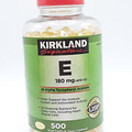 Kirkland Signature Vitamin E 180 mg (400iu) 500 Softgels EXP 4/27