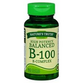 Nature's Truth High Potency Balanced B-100 B- Complex Quick Release Capsules 60