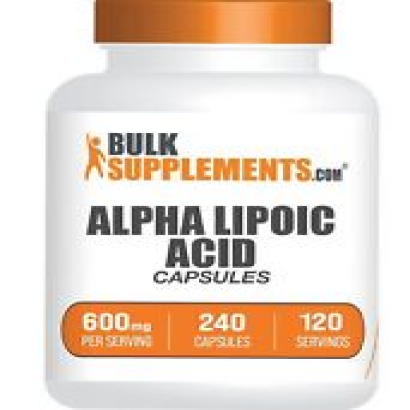 BULKSUPPLEMENTS.COM Alpha Lipoic Acid 600mg Capsules - ALA Supplement, Alpha ...