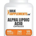BULKSUPPLEMENTS.COM Alpha Lipoic Acid 600mg Capsules - ALA Supplement, Alpha ...