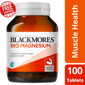 Blackmores Bio Magnesium Reduces Muscle Cramp's Tension Stiffness 100 Tablets