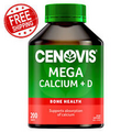Cenovis Mega Calcium + D Supports Bone Density of 200 Tablets