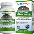 Glucosamine Chondroitin MSM - Advanced Triple Strength Joint Health Support Supp