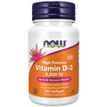 Vitamin D-3 2000 IU 2000 IU 240 Softgels By Now Foods