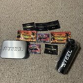 Supplement Sample Lot of 10 (plus Free Shaker) And Steel Supplements Storage.