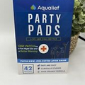 Aqualief Vitamin Party Pads 42 Count No Hangover Patches