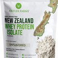 Antler Farms - 100% Grass Fed New Zealand Whey Protein Isolate, Unflavored,...