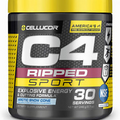C4 Ripped Sport Pre Workout Powder Arctic Snow Cone - 30 Servings (Pack of 1)