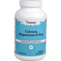 Vitacost Calcium Magnesium & Zinc - 300 Tablets - Exp. 7/26