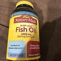 NATURE MADE FISH OIL 1000 mg (300 mg OMEGA-3)~VALUE SIZE~200 SOFTGELS~EXP 4/24