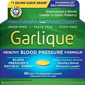 Garlique Garlic Extract Supplement, Healthy Blood Pressure Formula, 60 Count
