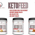 Purus Labs KetoFeed Whey Protein Isolate Low Glycemic Meal Replacement 3 FLAVORS