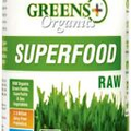 Greens+ Plus Organic Vegan Superfood 30 Servings RAW (Unflavored)