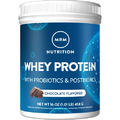 MRM Nutrition Whey Protein | Chocolate Flavored |18g Protein | with 2 Billion probiotics + Digestive enzymes + BCAAs | High Absorption + Digestion | Hormone + antibiotic Free | 17 Servings