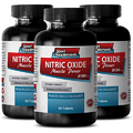 Nitric Oxide Dietary Supplement - Nitric Oxide Muscle Power 3150mg - Build Muscle Mass, Nitric Oxide Supplement, Nitric Oxide, Nitric Oxide Booster, Nitric Oxide Booster for Men - 3 Bot 270 Tablets