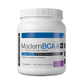 Modern BCAA Branched Chain Amino Acid Powder | Sugar Free Post Workout Muscle Recovery & Hydration Drink with 15g Amino Acids and 8:1:1 BCAA Ratio for Men & Women | 30 Servings (Grape)