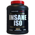 Insane Labz Insane ISO Whey Protein Powder Featuring 25g of Hydrolyzed Whey Isolate, 60 Servings, Vanilla