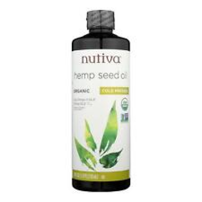 Nutiva Hemp Oil, Cold-Pressed  - 1 Each - 24 FZ