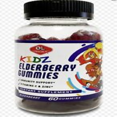 KIDZ Daily Immune Gummies – Elderberry, Vitamin C & Zinc