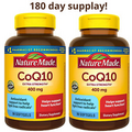 Nature Made CoQ10 400 mg Dietary Supplement for Heart Health Support 180 Softgel