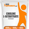 BulkSupplements Choline L-Bitartrate Powder