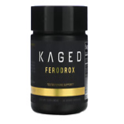 KAGED  MUSCLE FERODROX TESTOSTERNE SUPPORT 60 VEGGIE CAPSULES EXP. 01/2025+