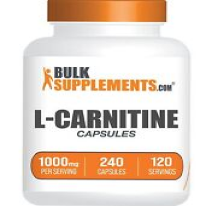 BULKSUPPLEMENTS.COM L-Carnitine 1000mg Capsules - Carnitine Supplement, L Car...